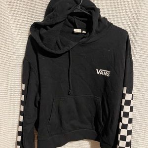 Vans woman’s cropped hoody size large. Good condition.